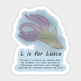 Lusca Sticker